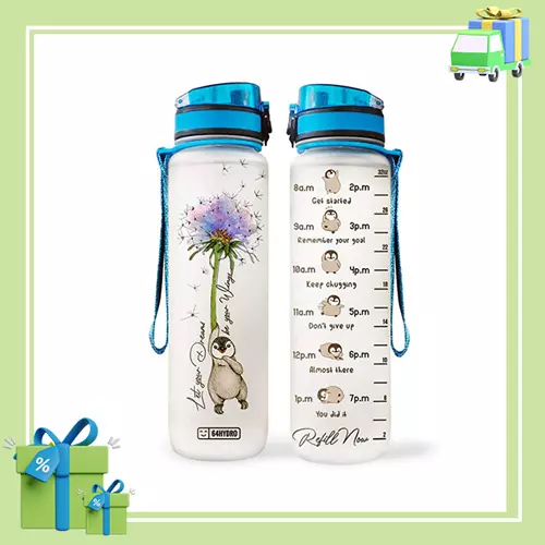 Water Bottle with Scale